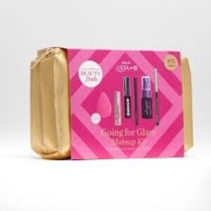 Ulta Beauty Glam Makeup Kit in Cosmetic bag ( Gold )